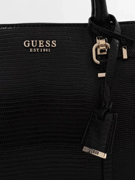 Кожаная сумка через плечо Guess
