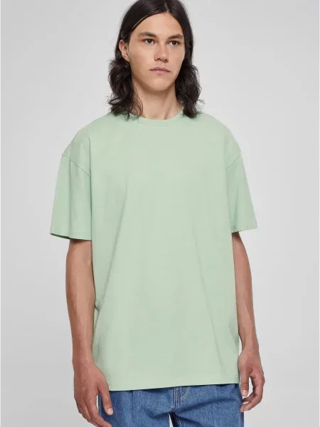 Urban Classics Majica Heavy Oversized Tee pastelno zelena bež