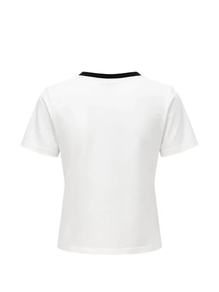 Tricou Alice + Olivia cu imagine alb