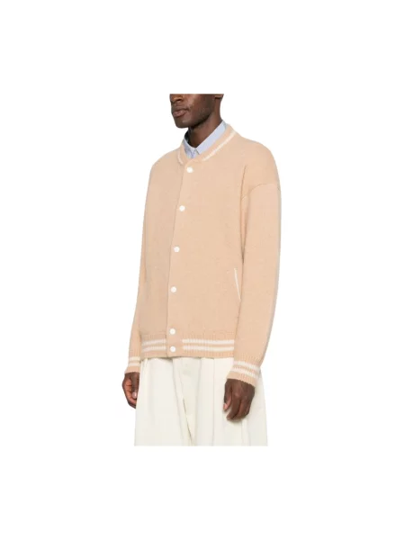 Sweter Laneus z kaszmiru brązowy