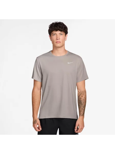 NIKE Tricou funcțional MILER taupe gri