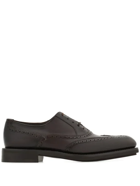 Brogue poltopánky Ferragamo hnedá