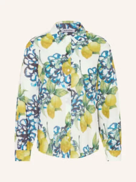 More & More Košile / žlutá / tmavě modrá bílá