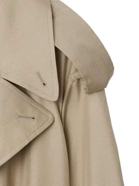 Μεταξωτή καμπαρντίνα Burberry διπλοστήθος