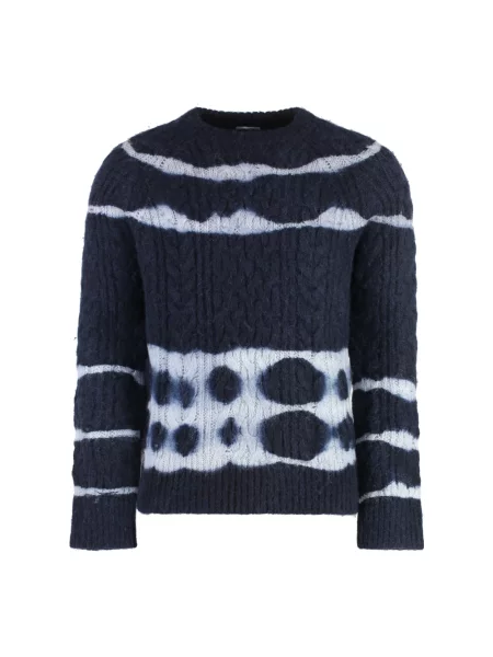 Sweter Malo z alpaki niebieski