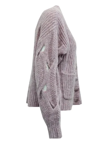 Cardigan Simkhai tricotate roz