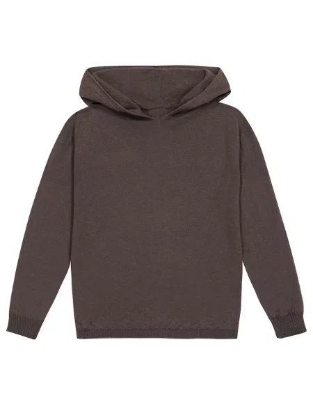 Hoodie Rick Owens καφέ