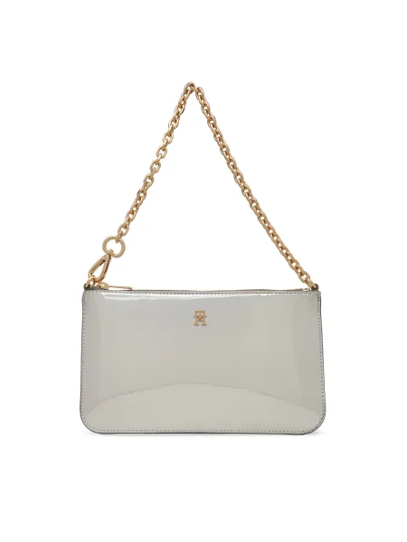 Колие Tommy Hilfiger сребристо