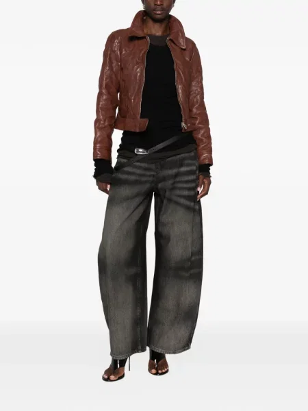 Blugi cu picior larg Diesel negru