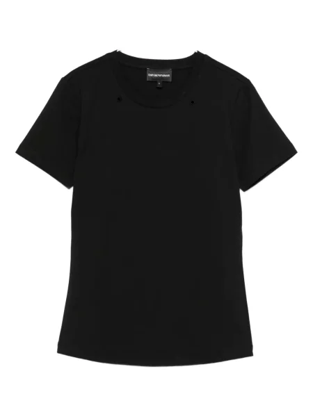Tricou Emporio Armani scurt negru