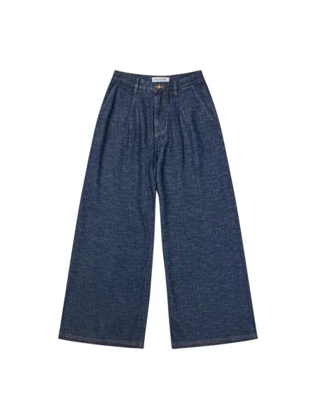 Jeansy Munthe niebieskie