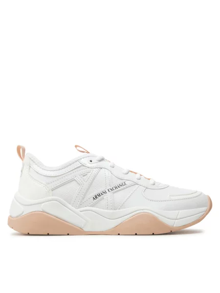 Sneakersy Armani Exchange białe