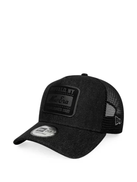 Șapcă New Era Cap cu autograf negru