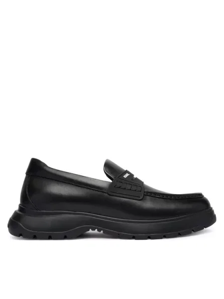 KARL LAGERFELD Loaferice Magnus crna