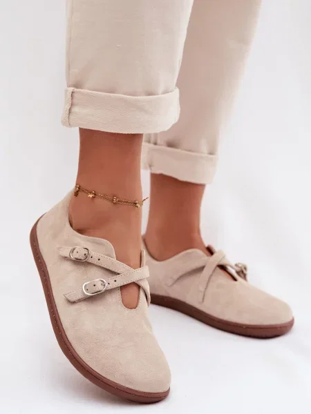 Mokasini Zazoo iz semiša rjava