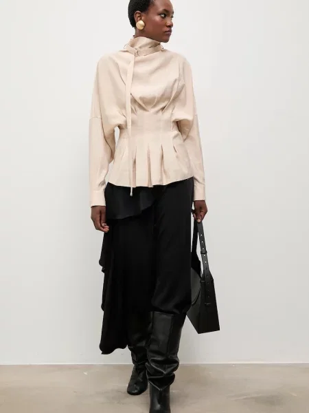 Bluză Answear.lab bej