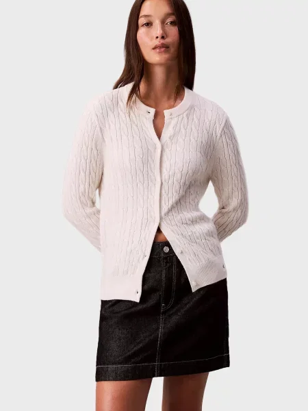 Кардиган Calvin Klein Jeans білий