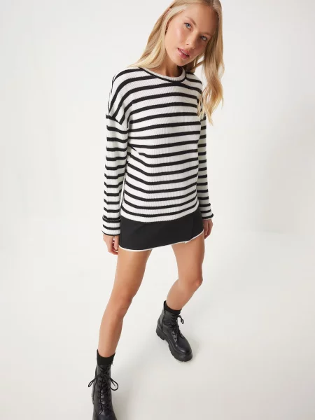 Pulover Happiness İstanbul negru