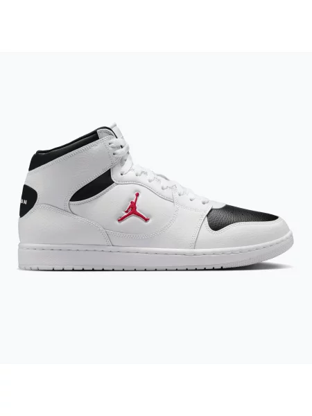 Încălțăminte pentru bărbați Jordan Court Connect Mid white/black/gym red alb