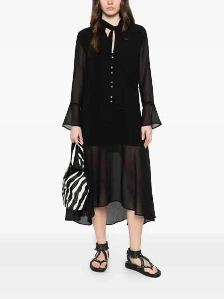 Rochie Pinko cu legături negru