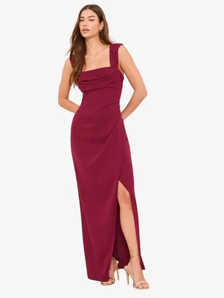 Lipsy Rochie burgundy roșu