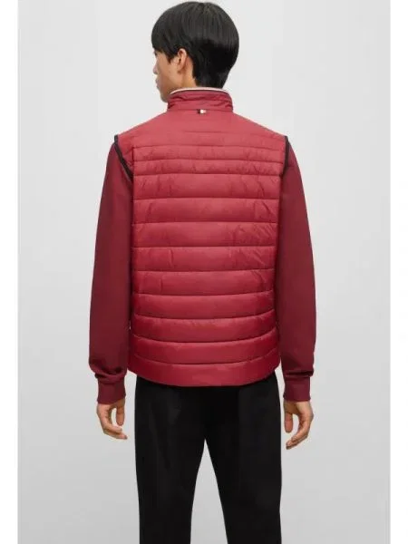 BOSS BLACK Vestă Darolan negru