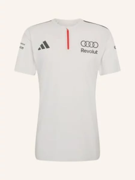 Adidas Tričko Audi Formula One Team Engineers &Amp; Marketing světle šedá