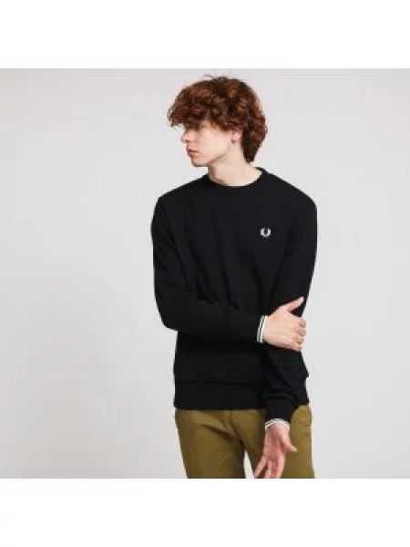 Fred Perry Mikina tmavě modrá černá