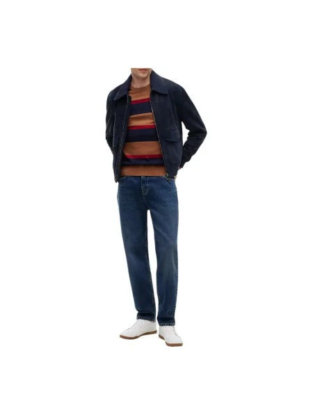 Tommy Hilfiger Pulover cu adaos de cașmir maro
