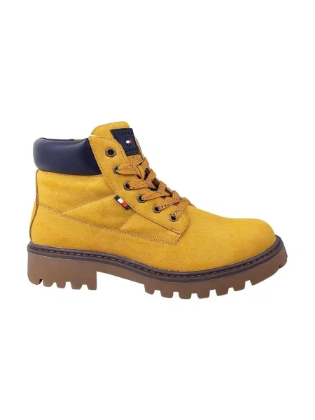 Pantofi Tommy Hilfiger portocaliu