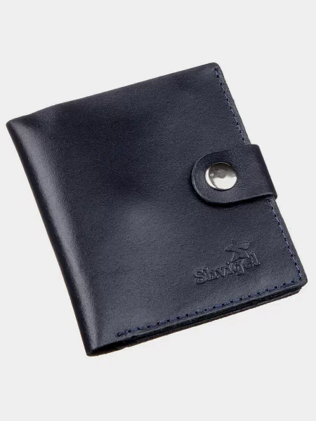 Shvigel Портмоне Шкіра синій