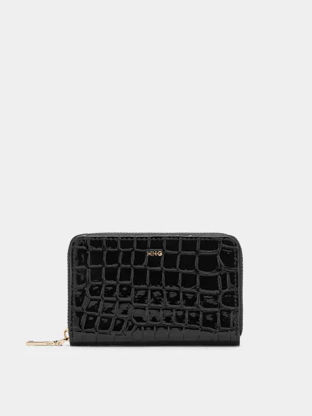 MANGO Гаманець Поліуретан чорний