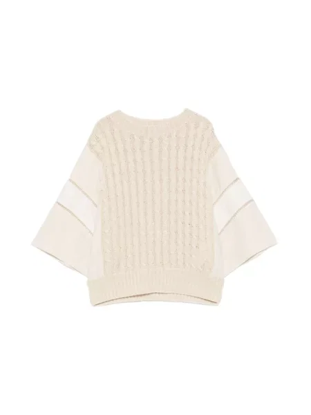 Sweter Max Mara beżowy