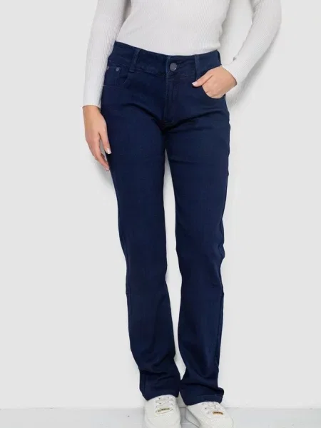 Бойфренди Ager темно-синій бавовна/поліестер сині