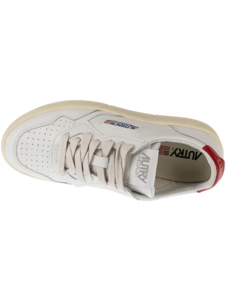 Pantofi Autry din piele alb
