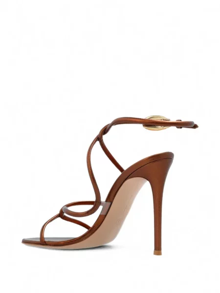 Sandale Gianvito Rossi din piele maro