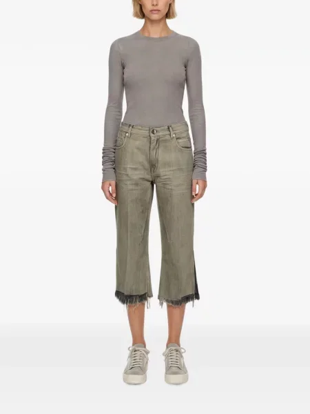 Decupat blugi Rick Owens gri