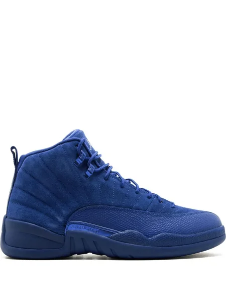 Sneakerși Jordan 12 Retro din piele de căprioară retro albastru