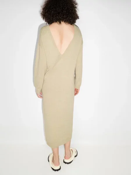 Rochie Remain tricotate de costum verde
