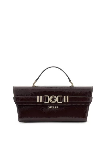 Guess Ročna torba Bordo rdeča