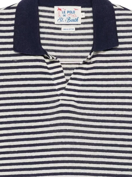 Scurt tricou Mc2 Saint Barth albastru