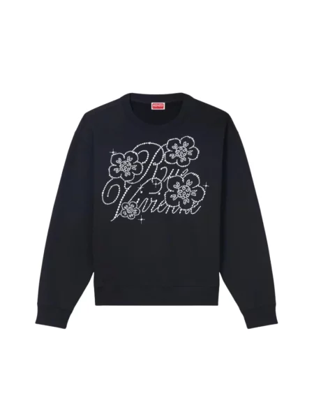 Kenzo bluza Constellation Emb Classic z aplikacją czarny
