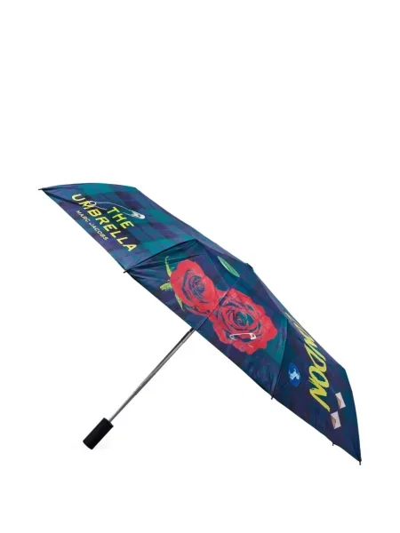 Umbrelă Marc Jacobs albastru
