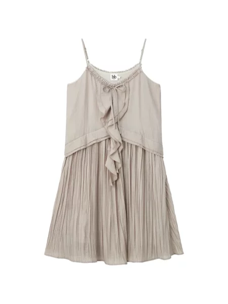 Rochie mini B+ab cu volane