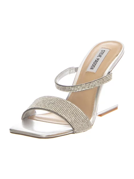 Klapki Steve Madden szare