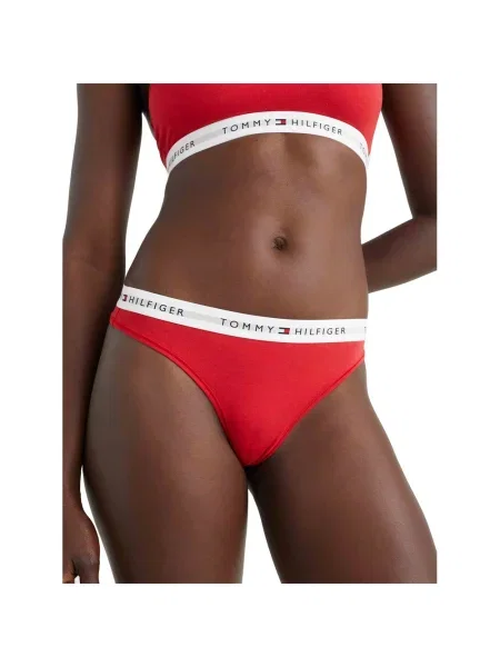 Tommy Hilfiger Chilot tanga Roșu alb