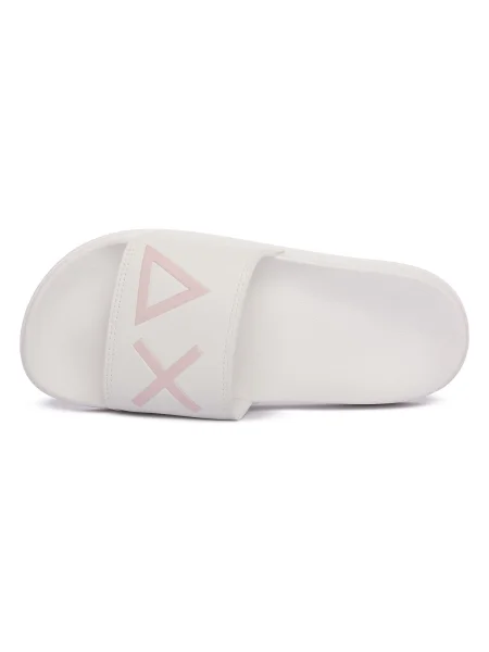 Pantofi Sun68 alb