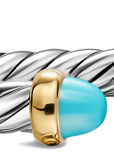 Brăţară David Yurman argintiu