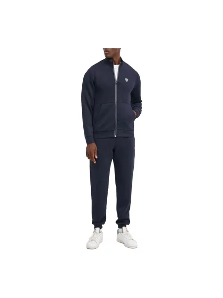 Spodnie dresowe Emporio Armani Ea7 niebieskie