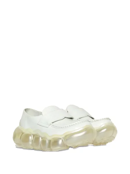 Pantofi loafer Grounds alb